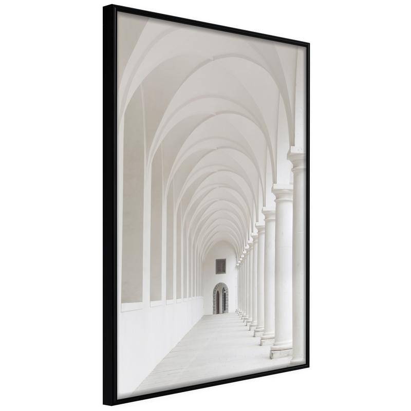 45,00 € Plakāts ar baltu koridoru ar kolonnām - mēbeles