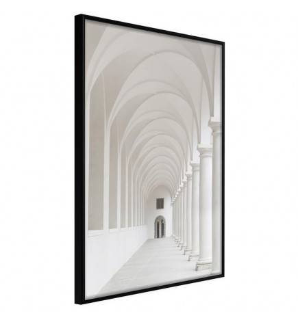 45,00 € Plakatas su baltu koridoriumi su kolonomis – Arredalacasa