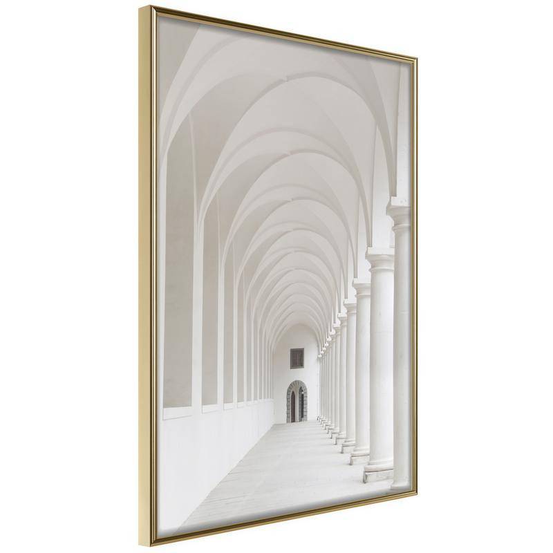 45,00 € Poster - White Colonnade