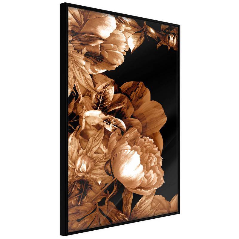 38,00 € Poster with a bouquet of brown flowers – Arredalacasa