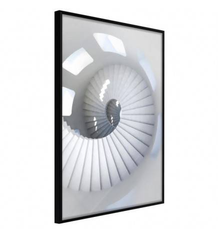38,00 € Plakat s sivim spiralnim stopniščem - Arredalacasa