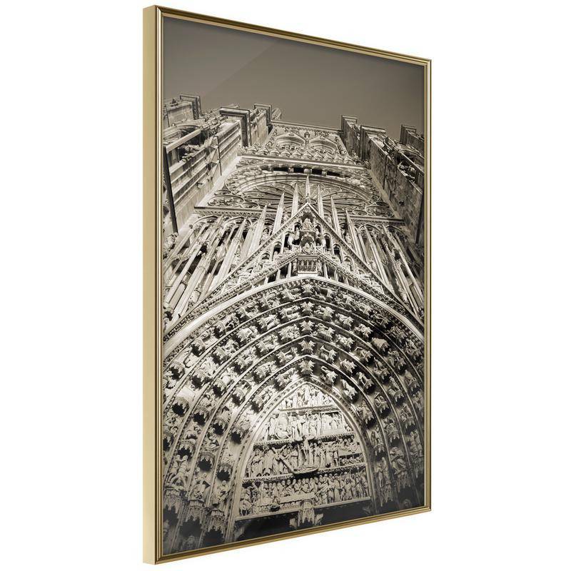 38,00 € Poster met een Parijse kathedraal Arredalacasa