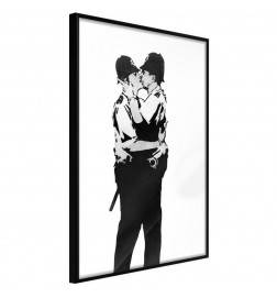 Póster - Banksy: Kissing Coppers I