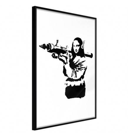38,00 €Poster et affiche - Banksy: Mona Lisa with Bazooka II