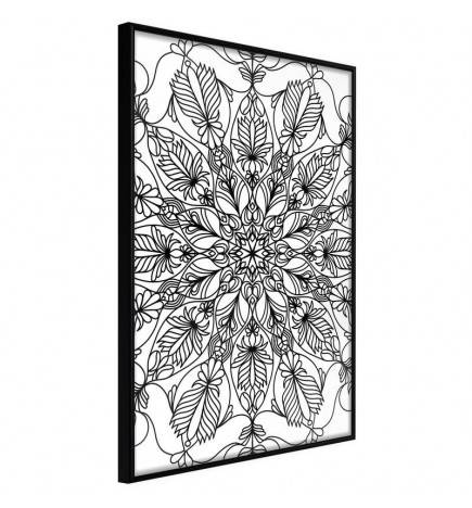 Poster - Colour Your Own Mandala I