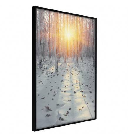 38,00 € Poster de iarnă cu copaci și zăpadă - Arredalacasa