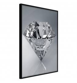 Poster in cornice con un diamante - Arredalacasa