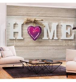 40,00 € Self-adhesive Wallpaper - Home Heart (Violet)