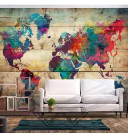 Self-adhesive Wallpaper - Multicolored Nature