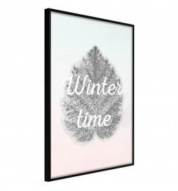 Poster et affiche - Winter Leaf