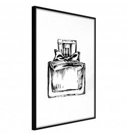 38,00 € Poster met een zwart en wit parfum Arredalacasa