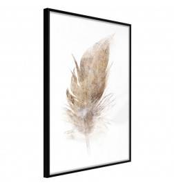 Poster et affiche - Lost Feather (Beige)