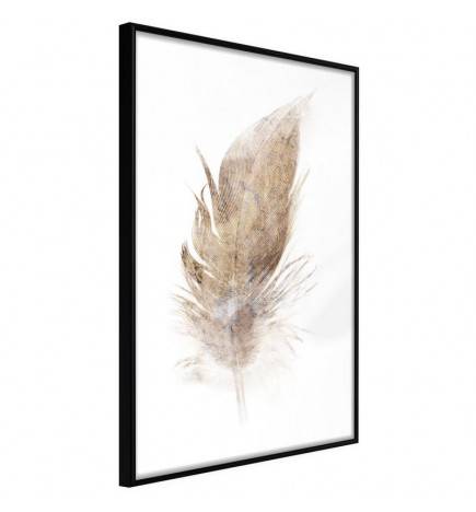 Poster - Lost Feather (Beige)