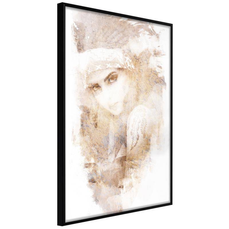 38,00 € Poster - Mysterious Look (Beige)