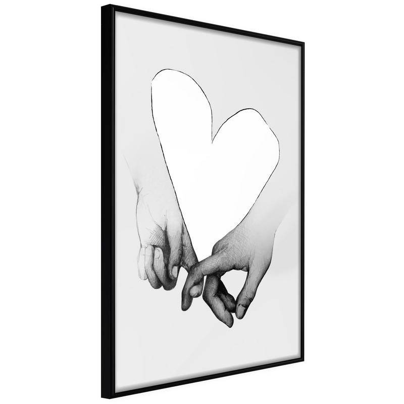 38,00 € Plakatas su dviejų įsimylėjėlių rankomis – Arredalacasa