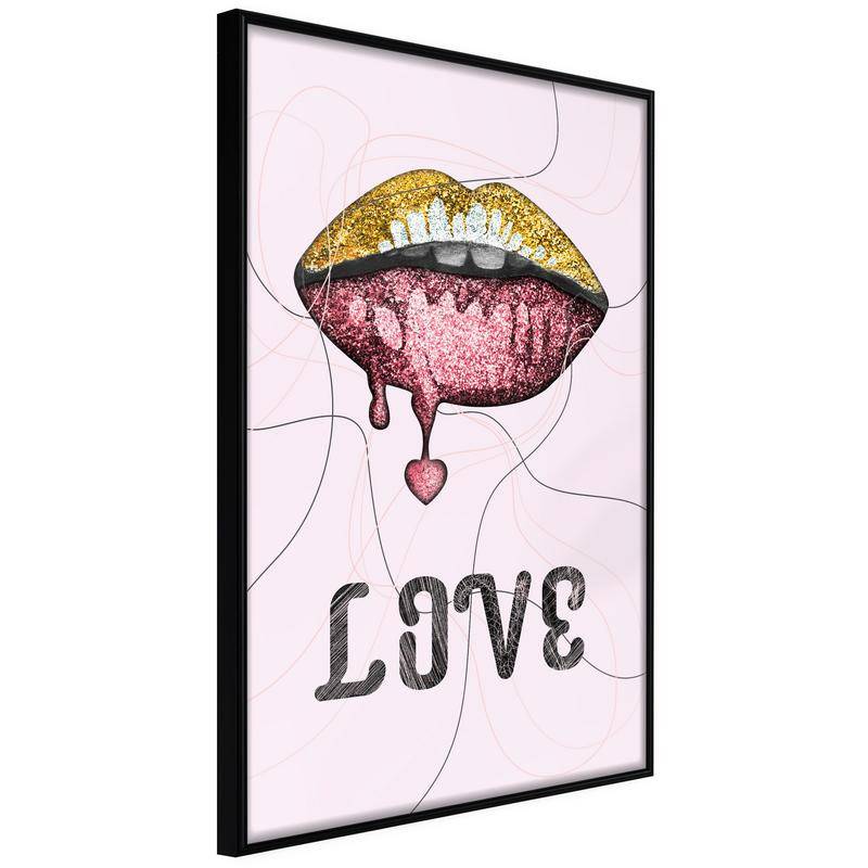 38,00 € Poster - Lip Gloss and Love