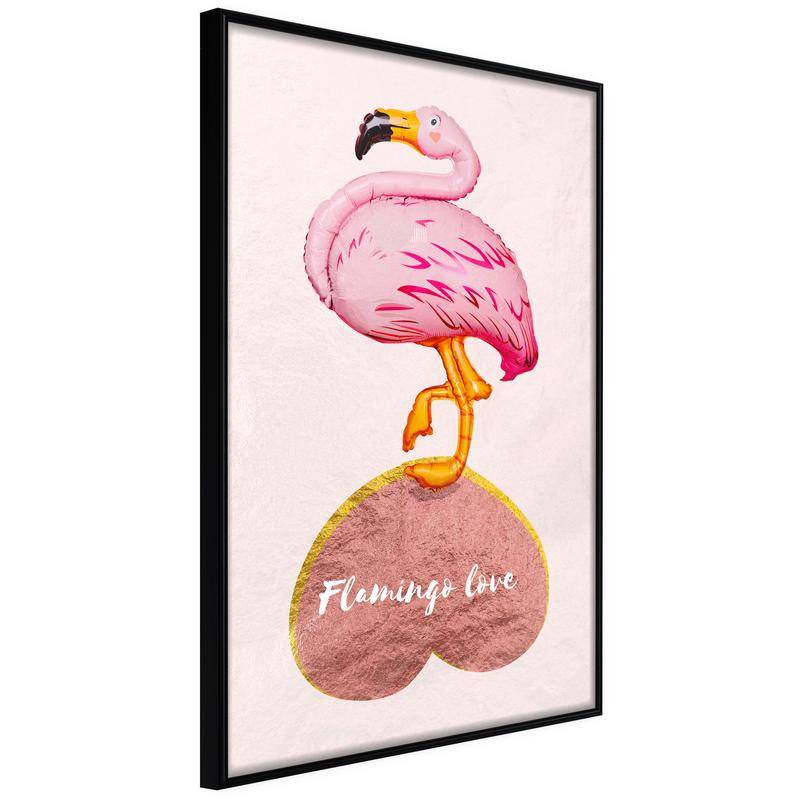 38,00 € Plakat z zaljubljenim flamingom - Arredalacasa