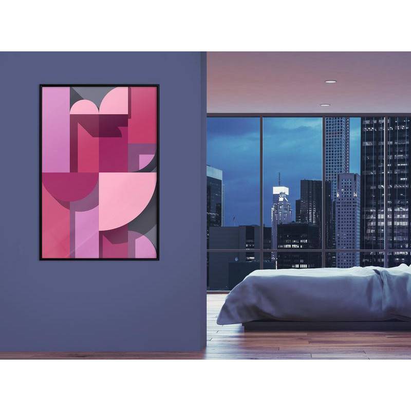 45,00 € Poster - Pink Geometry