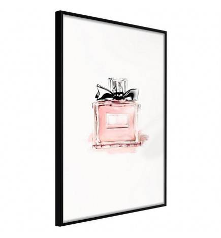 Poster in cornice con un profumo rosa - Arredalacasa