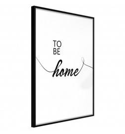 38,00 €Poster et affiche - To Be Home