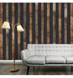 Wallpaper - Wooden duo