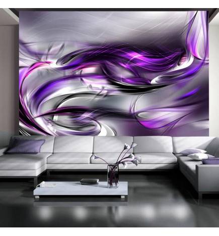 Fotomural - Purple Swirls