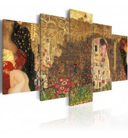 70,90 € Wandbild - Klimt's muses