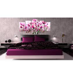 Quadro magnolie rosa cm. 100x50 e cm. 200x100 Arredalacasa