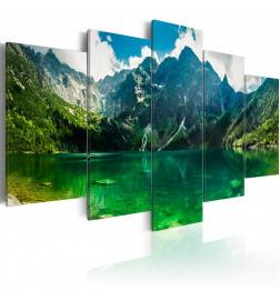 Canvas Print - Tranquility in the mountains