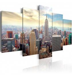Canvas Print -  Morning in New York City