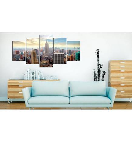 Canvas Print -  Morning in New York City
