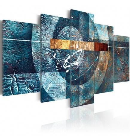 70,90 € Canvas Print - Blue Galaxy