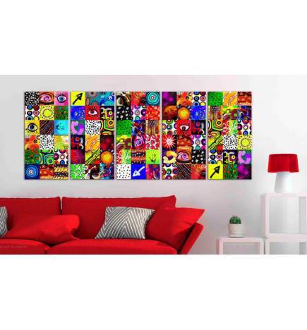 Quadro - Colourful Abstraction