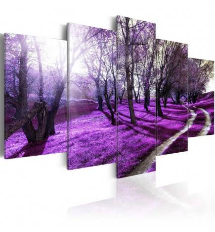 Canvas Print - Lavender orchard