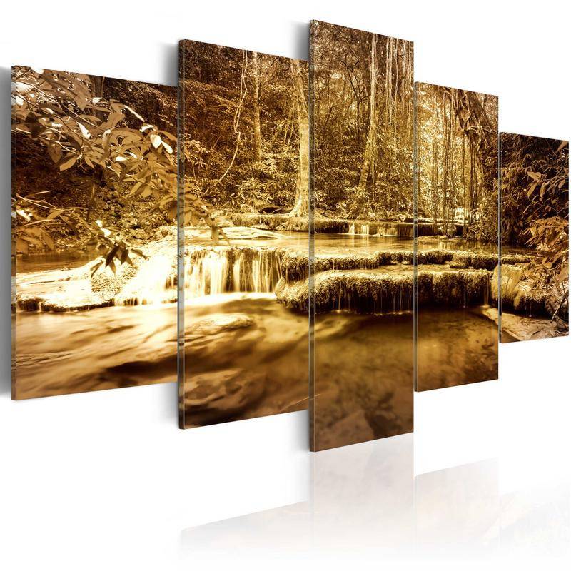 Canvas Print - The bosom of nature - Waterfall