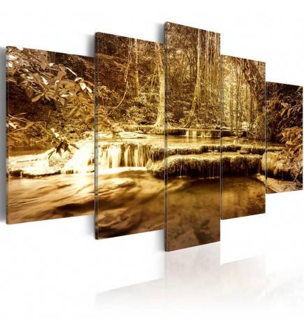 Canvas Print - The bosom of nature - Waterfall