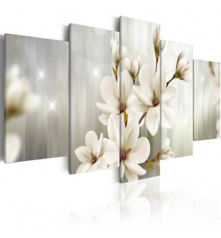 70,90 €Quadro le magnolie tra le stelle cm. 100x50 e cm. 200x100 grigio