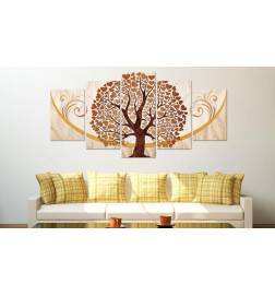 Canvas Print - The Golden Tree of Love