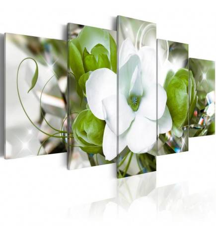 70,90 €Quadro magnolia bianca e verde cm. 100x50 e cm. 200x100