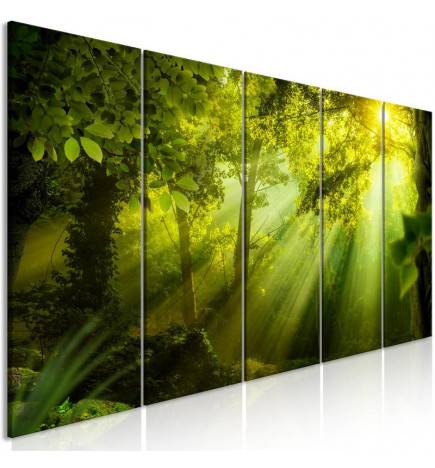 Canvas Print - In the Sunshine (5 Parts) Narrow