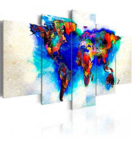 Canvas Print - All colors of the world