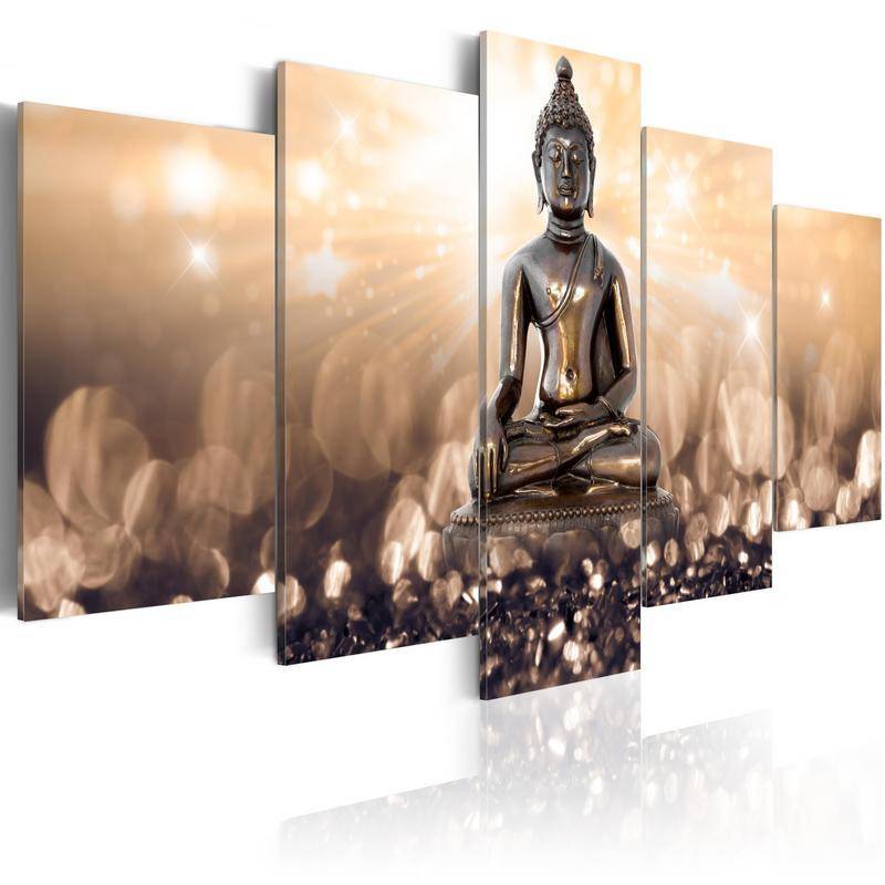 70,90 € Kuldse taustaga istuv Buddha raamatu 100x50 ja 200x100