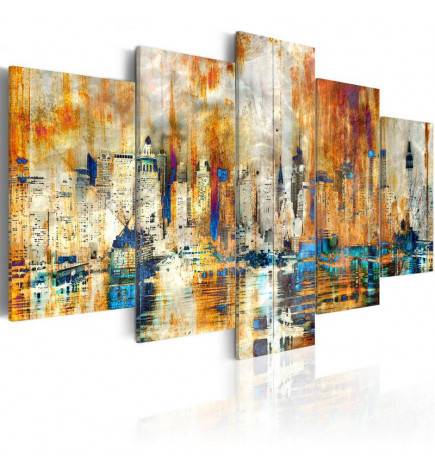 70,90 € Canvas Print - Memory of the City
