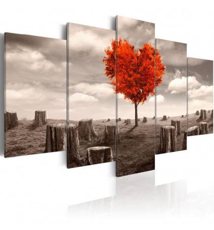 Canvas Print - Hill of Lonely Hearts