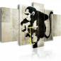 Canvas Print - Monkey TNT Detonator (Banksy)