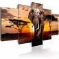 Canvas Print - Elephant Migration