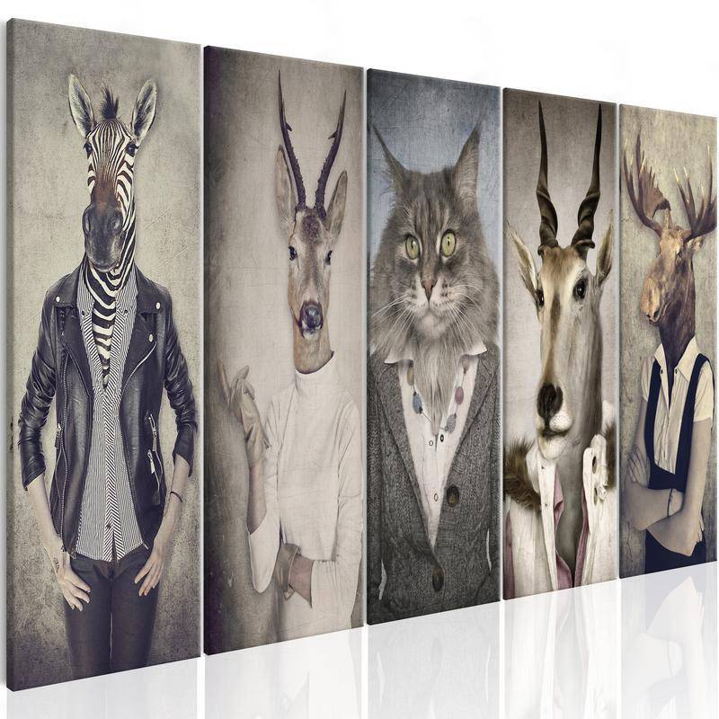 Canvas Print - Animal Masks I