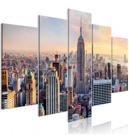 70,90 € Quadro Empire State Building a new york cm. 100x50 e 200x100