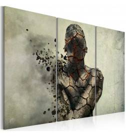61,90 € Wandbild - The man of stone - triptych