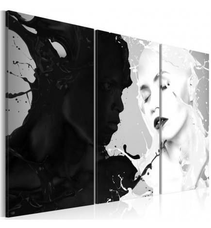61,90 €Quadro amore in black and white trittico ARREDALACASA